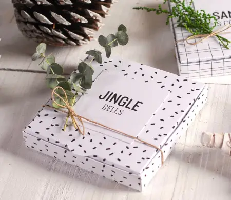 Christmas flat box