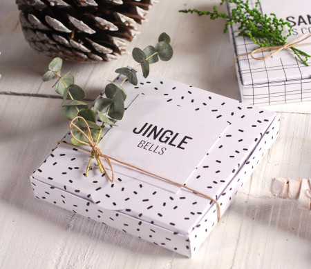 Scatola Piatta Natale | Packaging Natale | SelfPackaging
