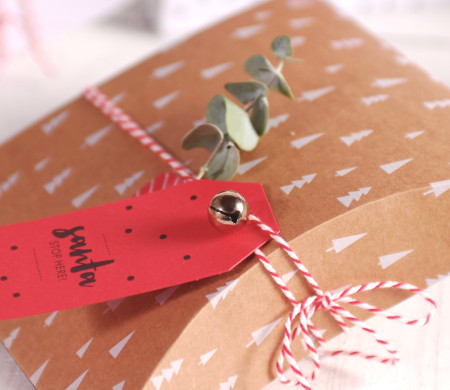 Caja Regalo Navideña Decorada Caja Regalo Navideña Decorada