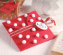 Caja para Invitaciones con Decoración Navideña Caja para Invitaciones con Decoración Navideña