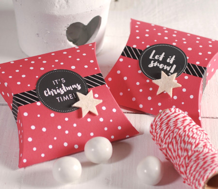 Kleine Schachtel für kleine Weihnachtsgeschenke
