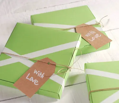 Caja para entregar fotos