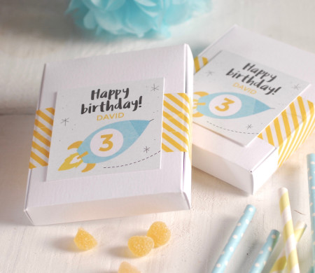 Caja para Cumpleaños ¡Con Tarjeta Personalizada!