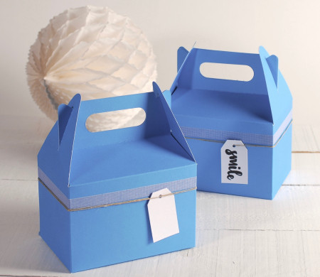 Scatola Picnic Azzurra a Quadri Scatola Picnic Azzurra a Quadri