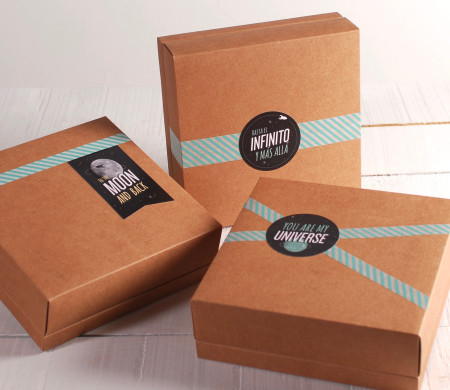 Kraftbox für kleine Geschenke und Aufmerksamkeiten