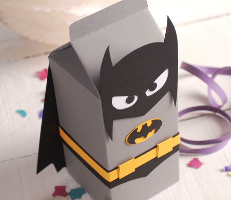 Scatola Batman per Regali o da Decorare