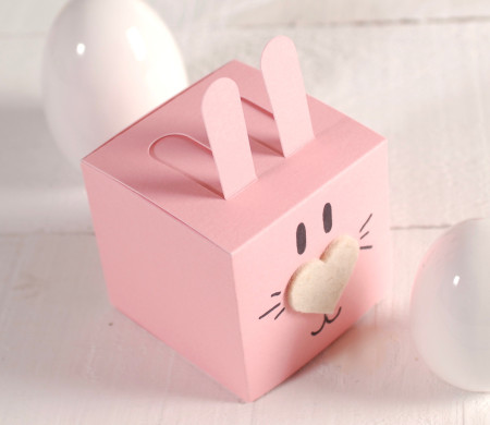 Square Box in the shape of a Bunny, How Original!
