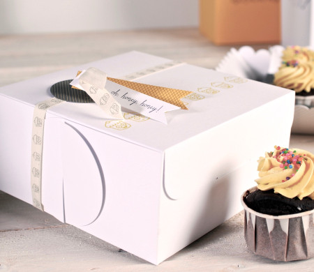 Box for Cupcakes as Gifts, Boxes for Confectionery Goods!