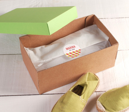 Schuhbox Kinder | Schuhverpackung | SelfPackaging