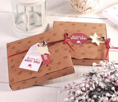 Bedruckte Weihnachtsbox | Weihnachts Packaging | SelfPackaging