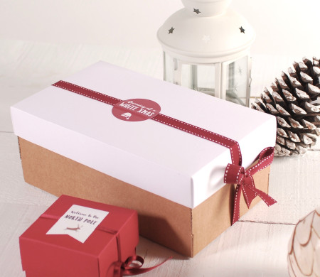 Cajita para Navidad White Xmas Cajita para Navidad White Xmas