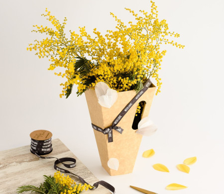 Boîte pour bouquets de fleurs plus | SelfPackaging