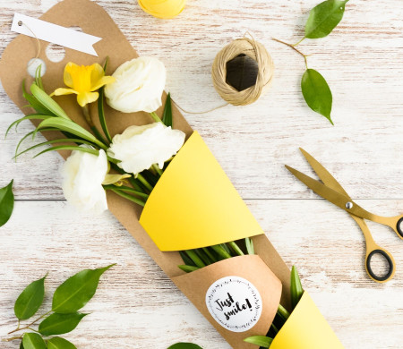 Scatola per Regalare Fiori | Packaging Fioristi | SelfPackaging