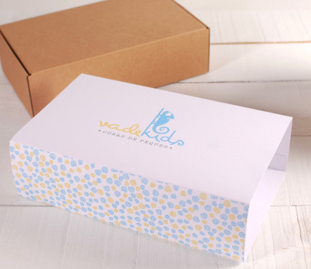 Large box with a sleeve for presents