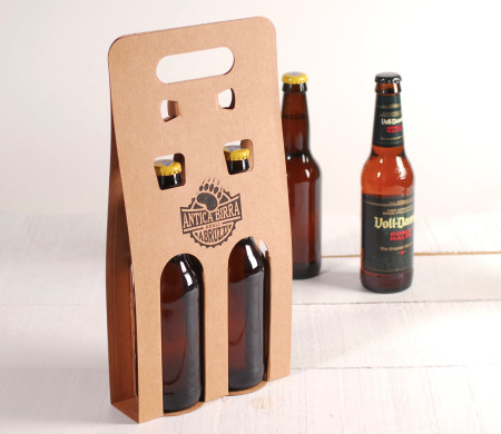 Caja de cervezas personalizable para dos amigos Caja de cervezas personalizable para dos amigos