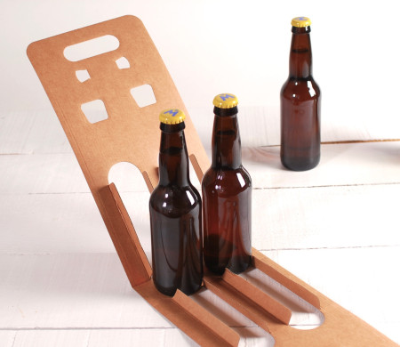 Caja de cervezas personalizable para dos amigos Caja de cervezas personalizable para dos amigos
