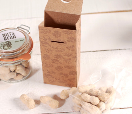 Caja para apertivos con estampado Caja para apertivos con estampado