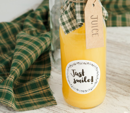 Glass bottle for juice Glass bottle for juice