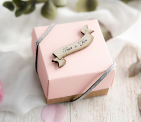 Petite boîte cadeau mariage | Cadeaux invités