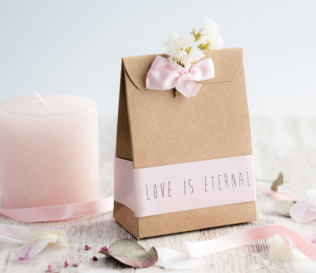 Tall box for gifts