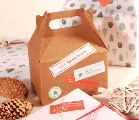 Decoración navideña caja...