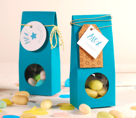 Pochette pour dragées en carton