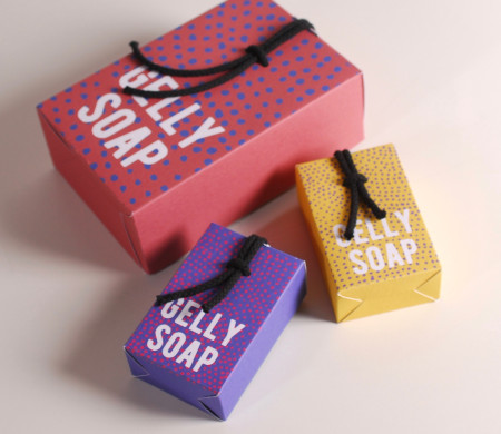 Personalised box for natural soaps