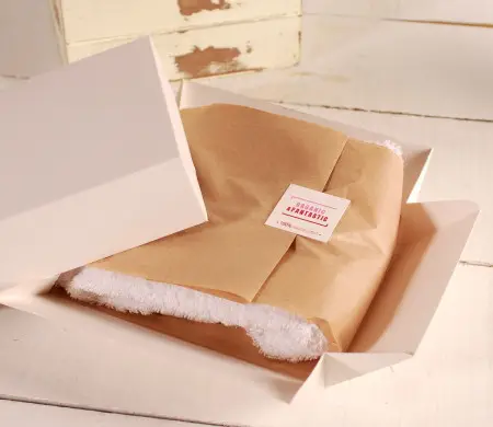 Caja para ropa orgánica