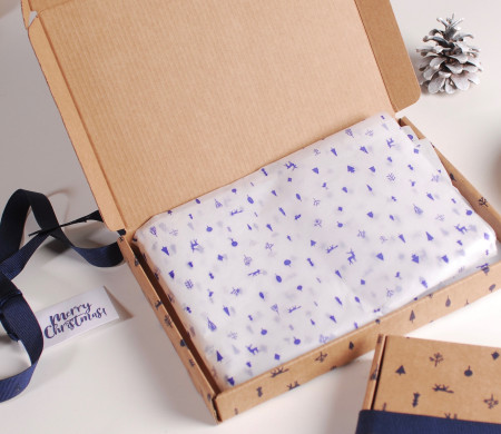 Weihnachtliche Geschenketiketten