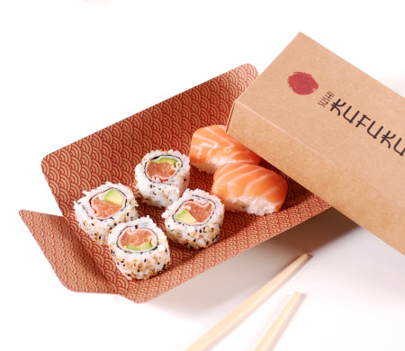Scatola Sushi Take Away | Packaging Rettangolare Sushi