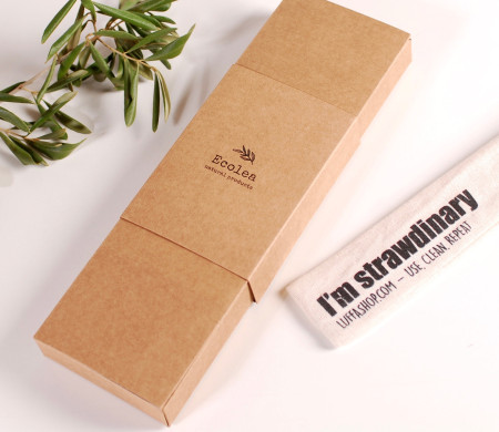 Idea: Scatola Cannucce Riutilizzabili | SelfPackaging