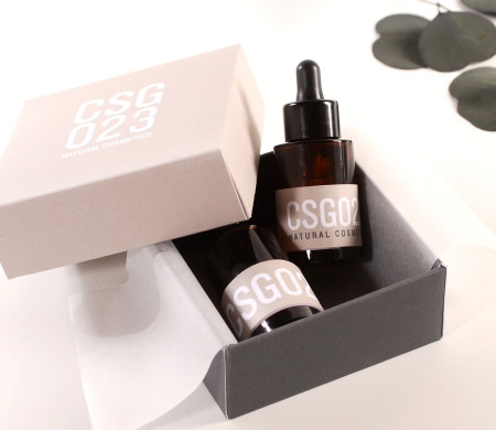 Caja forrada para regalar cosméticos Caja forrada para regalar cosméticos