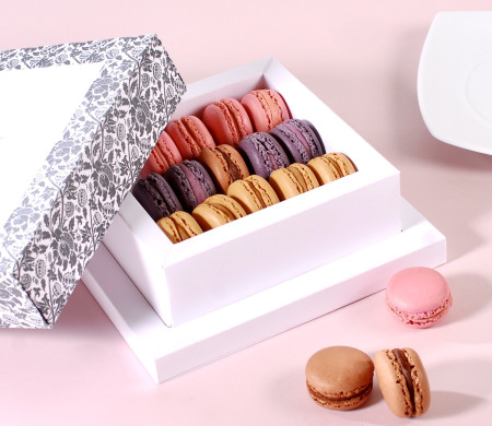 Idea: Scatola Macarons Coperchio | SelfPackaging