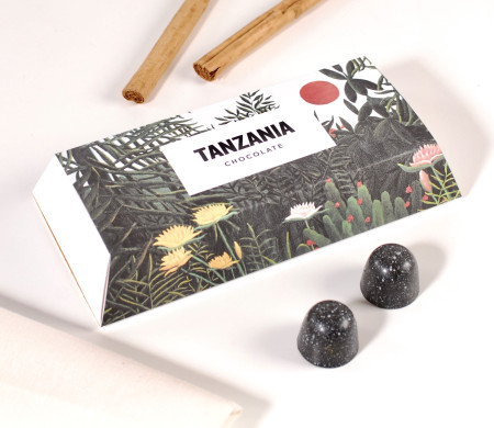 Scatola per barrette di cioccolato con stampa