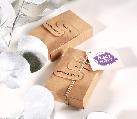 Self-sealing box for handmade soaps