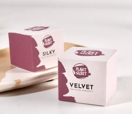 Caja cuadrada para crema eco