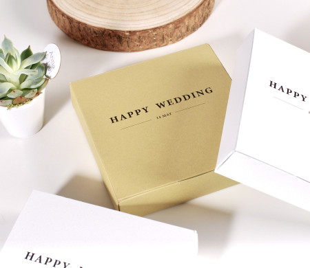 Boîte cadeau de mariage...