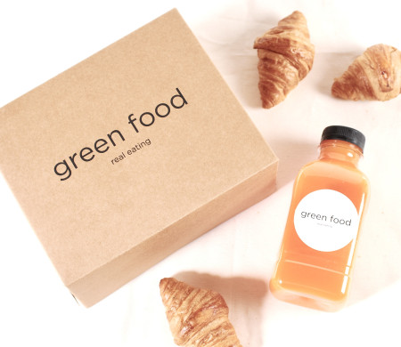 Take away breakfast box