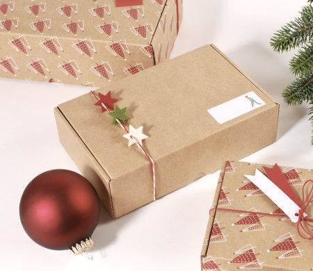 Idea: Scatola Spedizioni Natalizia | SelfPackaging