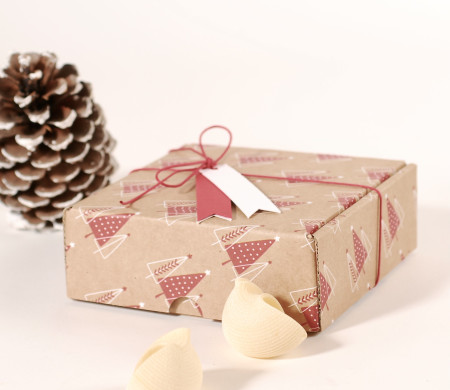 Christmas cardboard box for small gifts