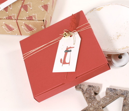 Schmuckkastchen Mit Weihnachtsdekoration - SelfPackaging