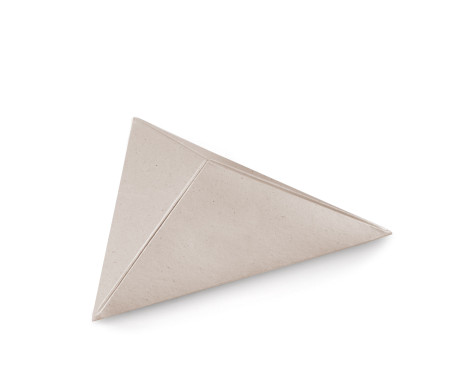 Caja Triangular de Cartón