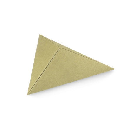 Caja Triangular de Cartón