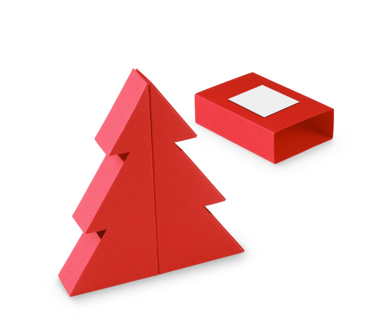 Caja Regalo para Navidad en Forma de Árbol Caja Regalo para Navidad en Forma de Árbol