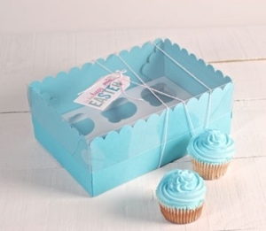 Cajas para 6 cupcakes altos