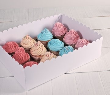 Tall cupcakes boxes for 12 cakes