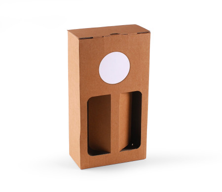 Caja para Vinos ¡Muy Resistente, para Dos o Tres Botellas!