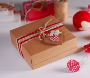 Graziosa scatola per i regali di Natale
