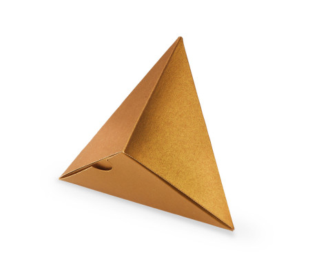Triangular Gift Box for Jeweller's and Shops