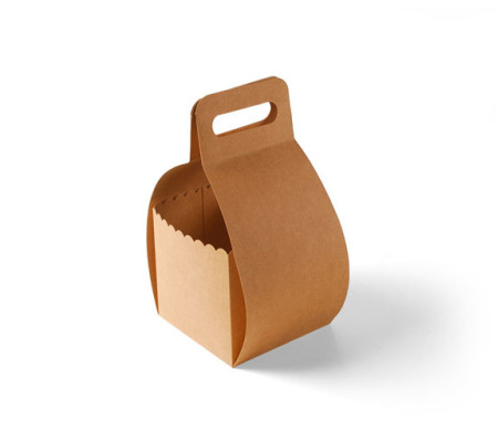Box for Cakes and Pies, with a Handle and Lid